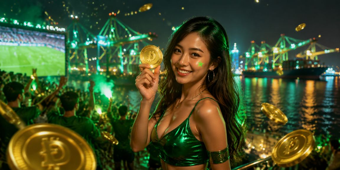 Đường phố Hải Phòng về đêm với ánh đèn neon và không khí cá cược sôi động