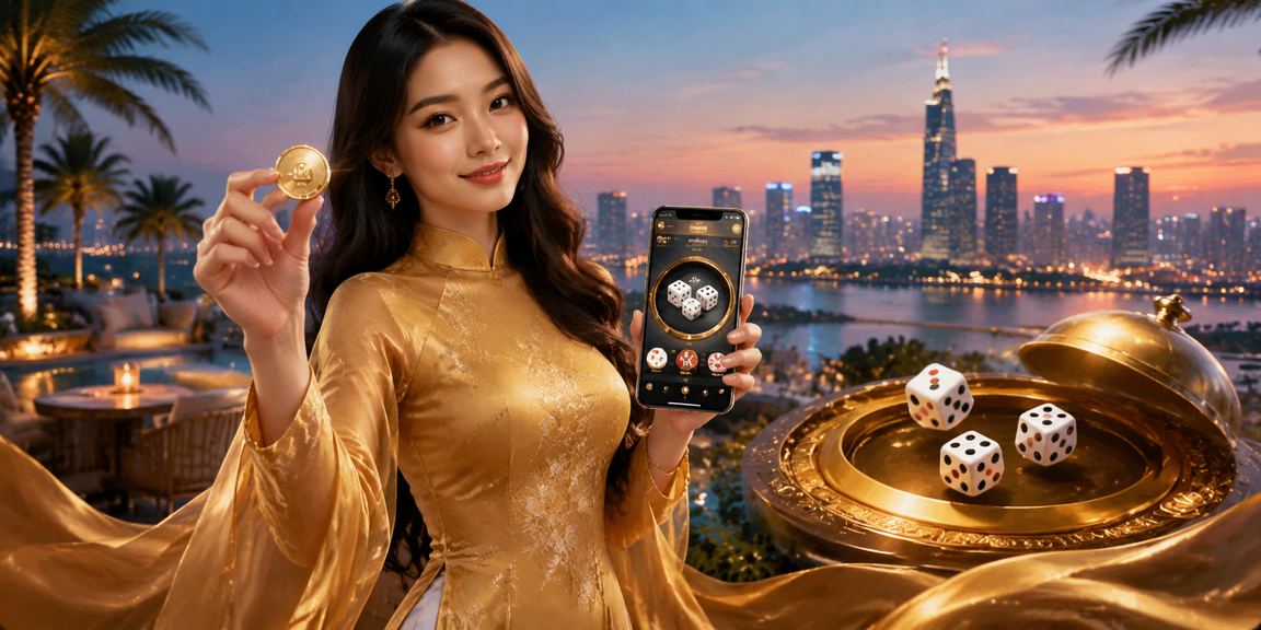 Người chơi Tài Xỉu trong trang phục áo dài tại TP Hồ Chí Minh
