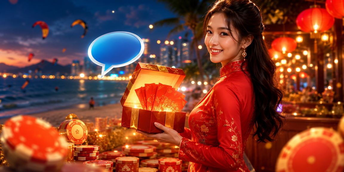 Phong bì đỏ may mắn và tiệc thưởng VIP tại Mũi Né dành cho người chơi cao cấp